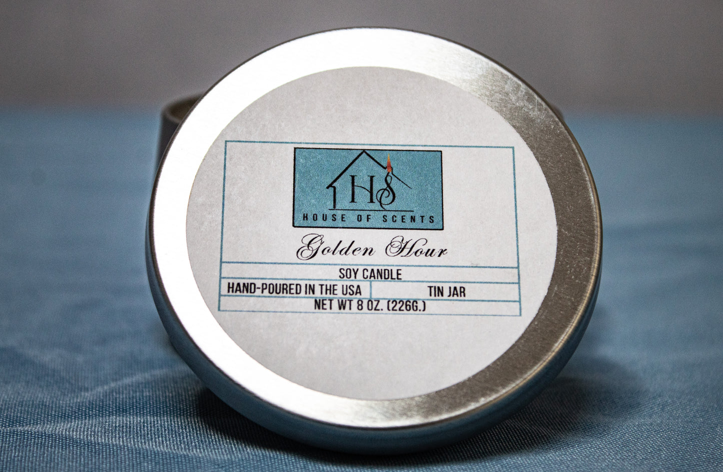 Golden Hour Signature Tin Candle