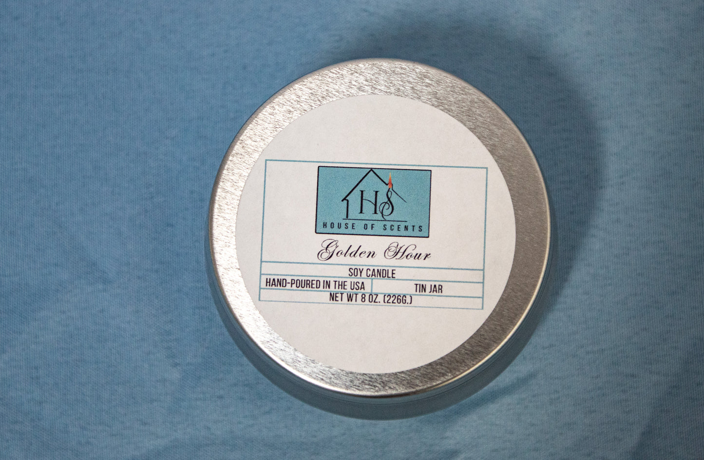 Golden Hour Signature Tin Candle