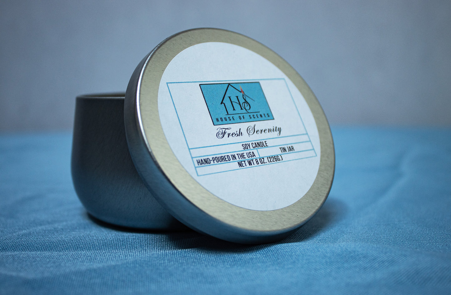 Fresh Serenity Signature Tin Candle