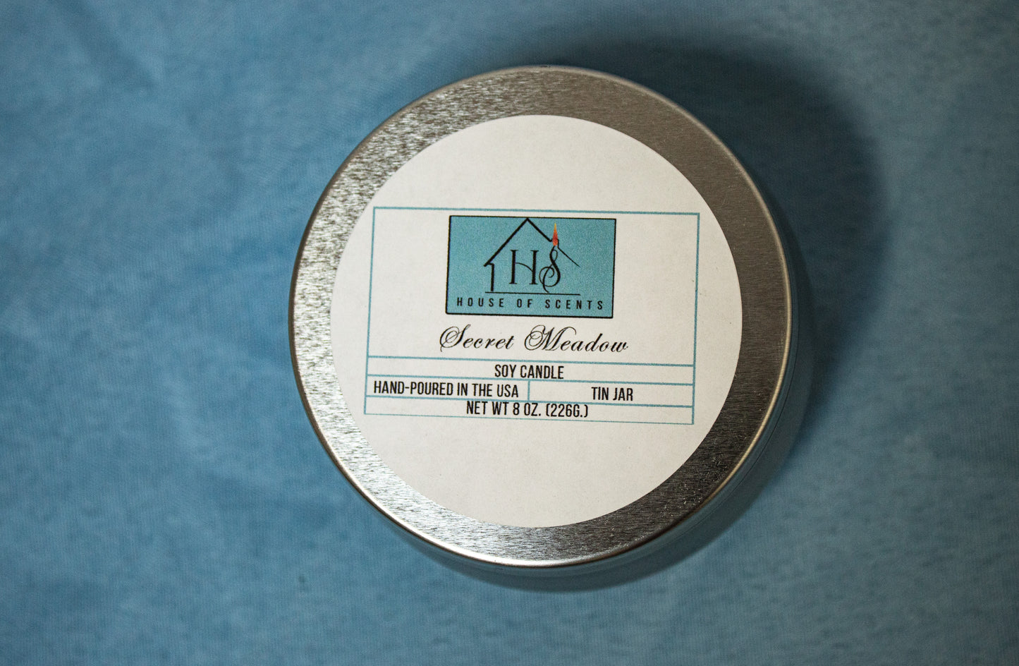 Secret Meadow Signature Tin Candle