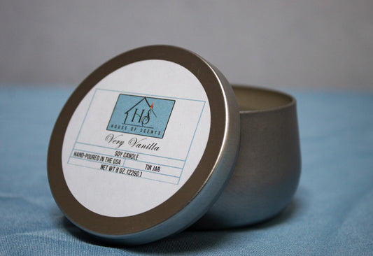 Very Vanilla Signature Tin Candle