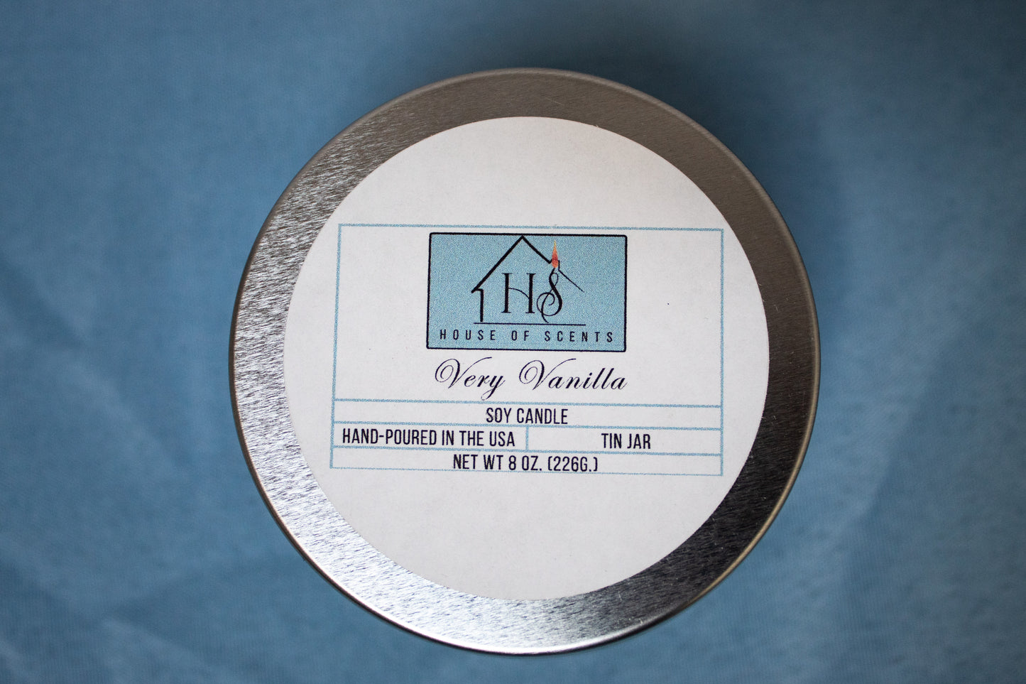 Very Vanilla Signature Tin Candle
