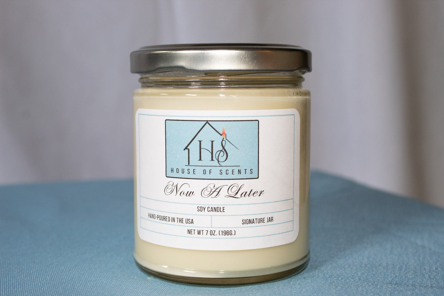 Now A Later Signature Candle