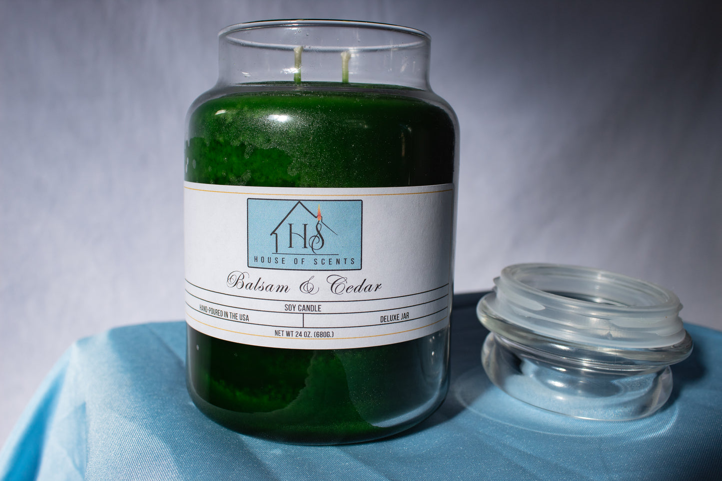 Balsam & Cedar Deluxe Candle