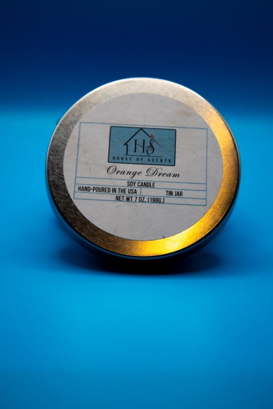 Orange Dream Signature Tin Candle