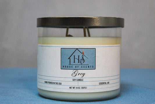 Grey Essential Candle