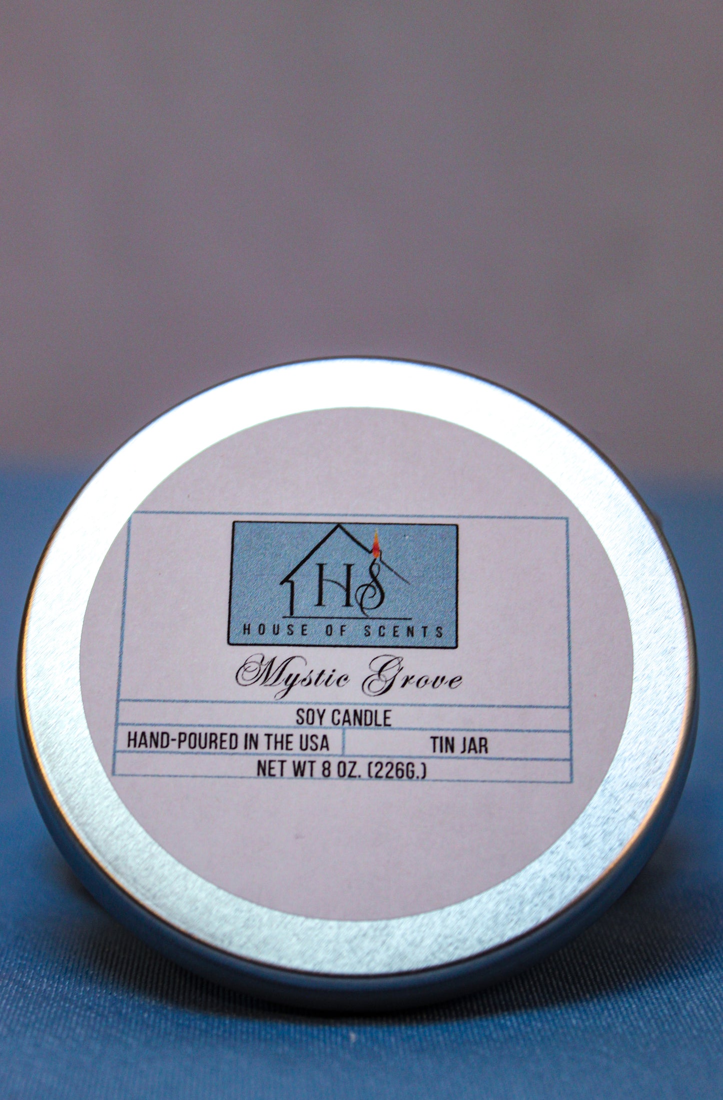 Mystic Grove Signature Tin Candle