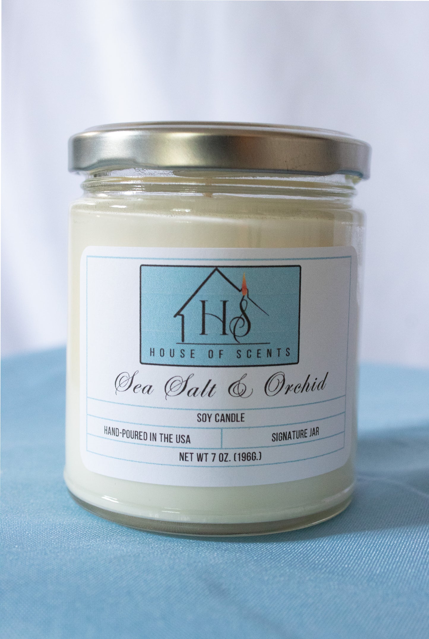 Sea Salt & Orchid Signature Candle