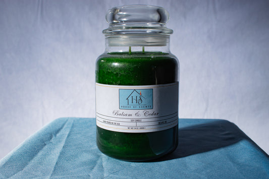 Balsam & Cedar Deluxe Candle
