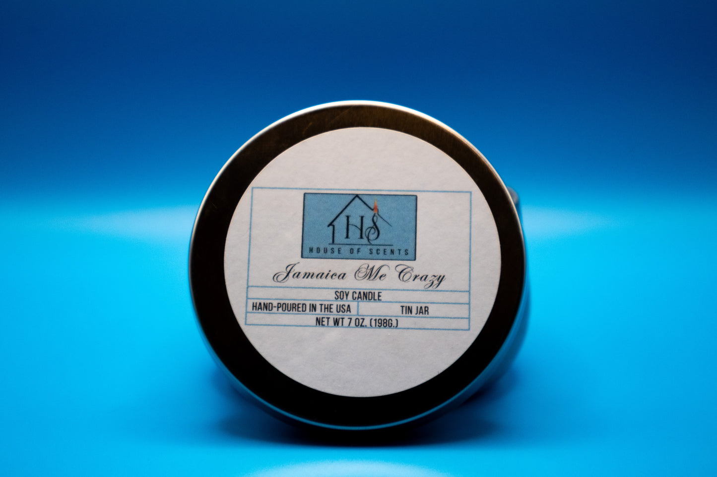Jamaica Me Crazy Signature Tin Candle