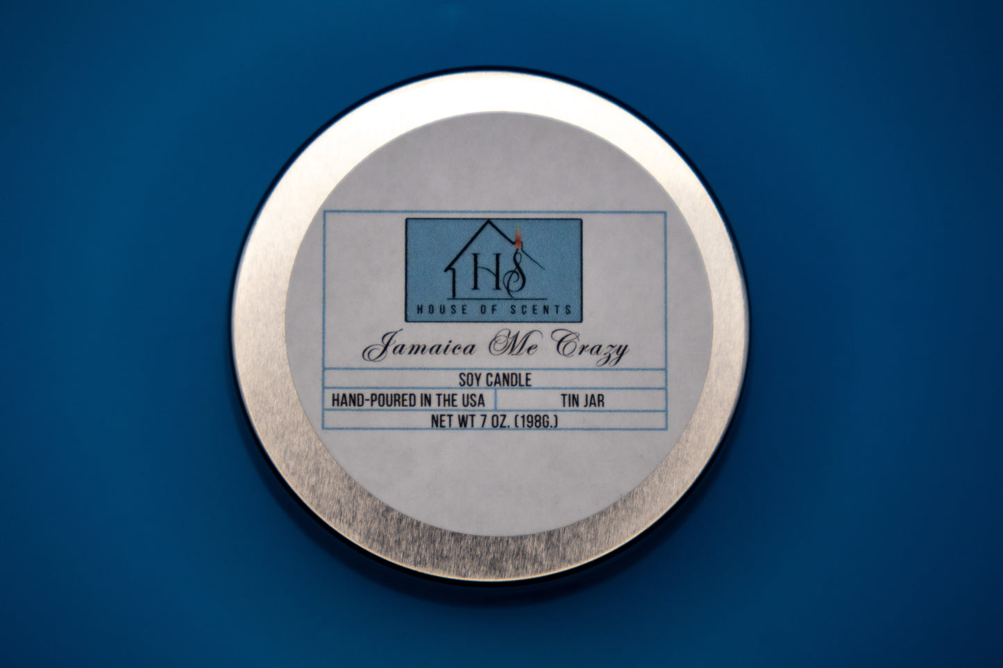 Jamaica Me Crazy Signature Tin Candle