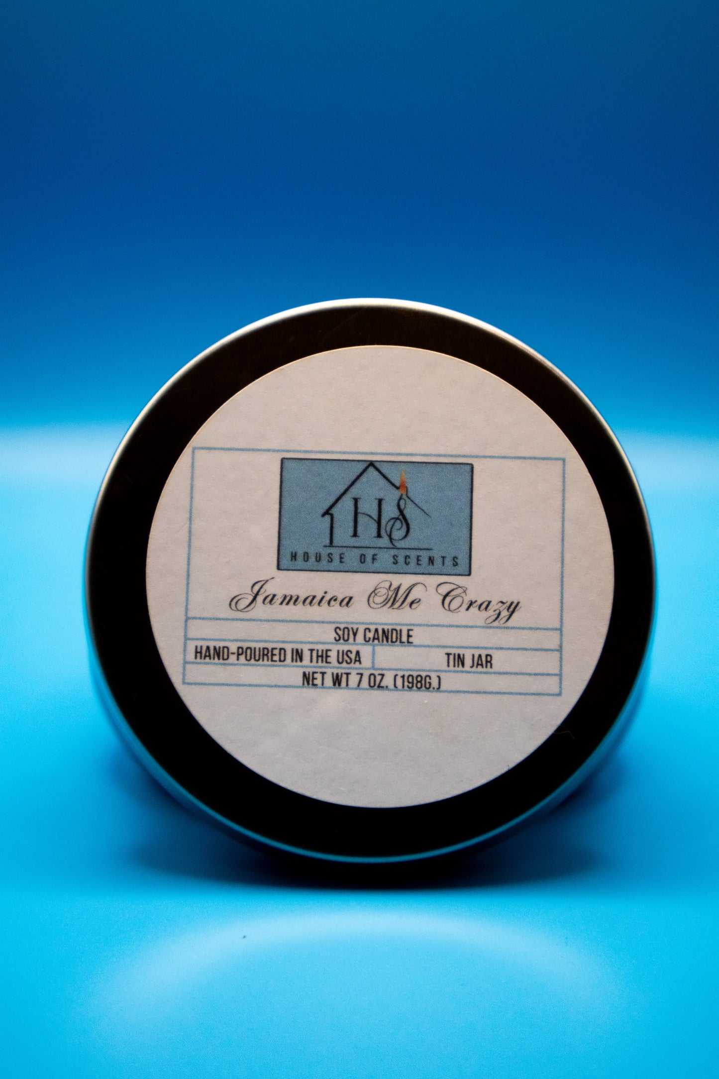 Jamaica Me Crazy Signature Tin Candle