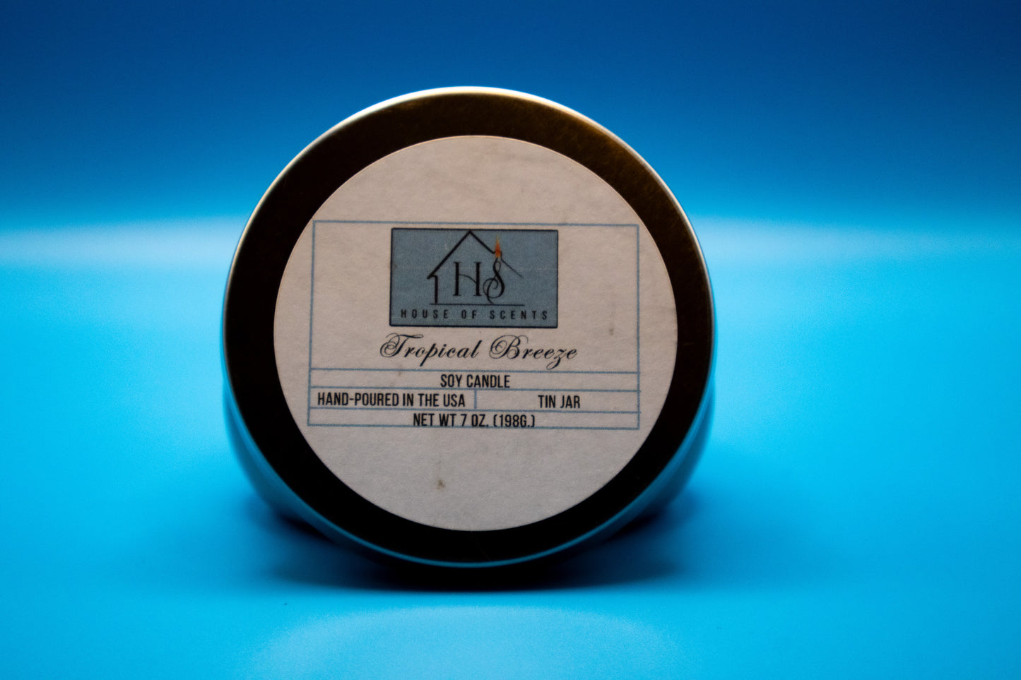 Tropical Breeze Signature Tin Candle