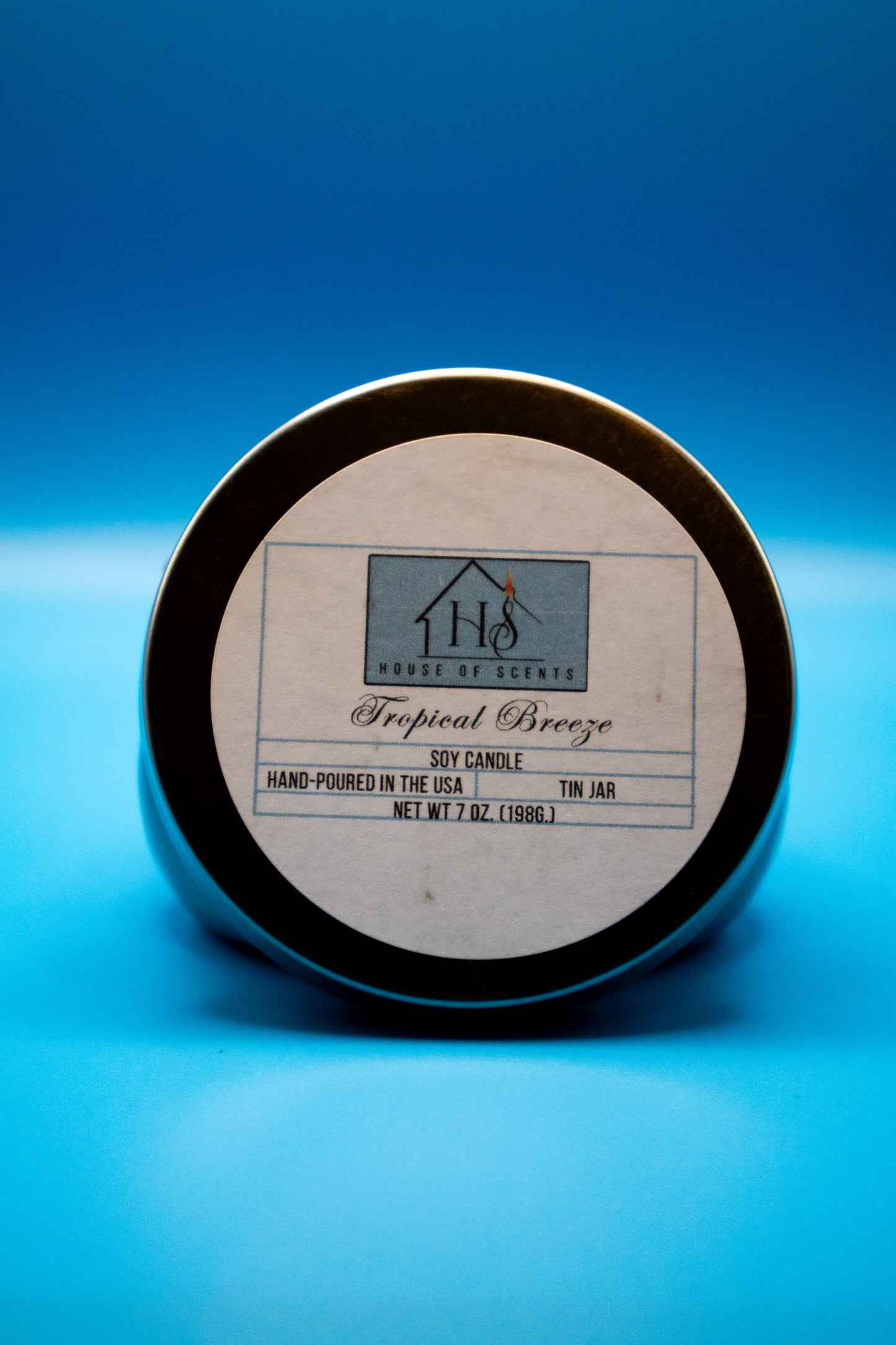 Tropical Breeze Signature Tin Candle