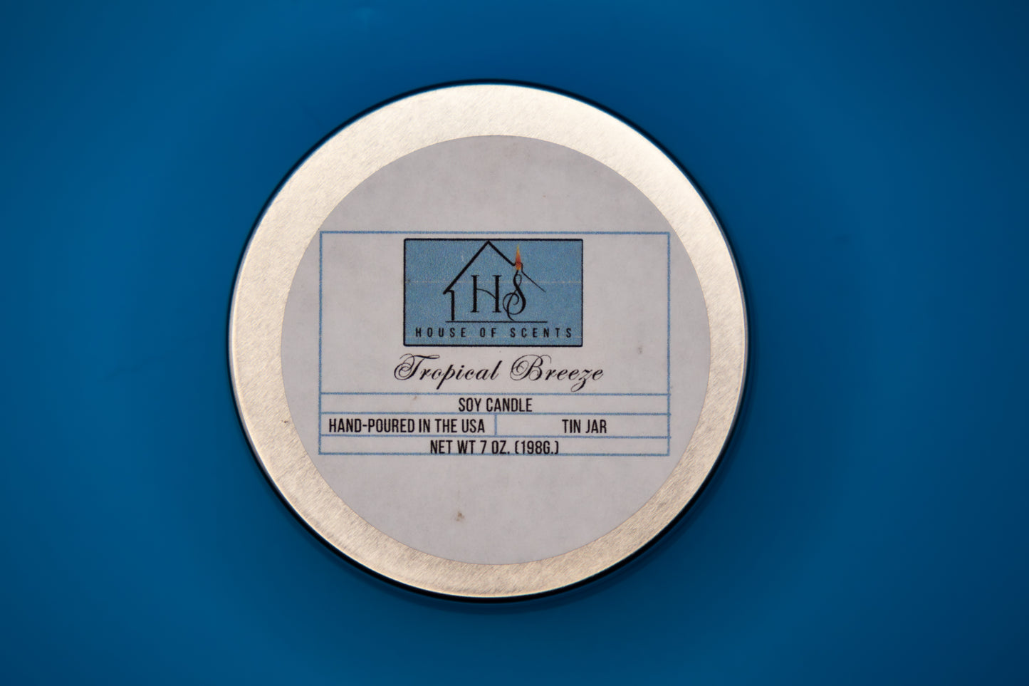 Tropical Breeze Signature Tin Candle